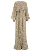 Alexis Esperanza Floral Crepe Jumpsuit Brown/floral P