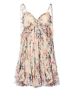 Zimmermann Jasper Ruffle Mini Dress
