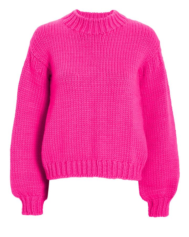 Ulla Johnson Rhea Pullover Pink S
