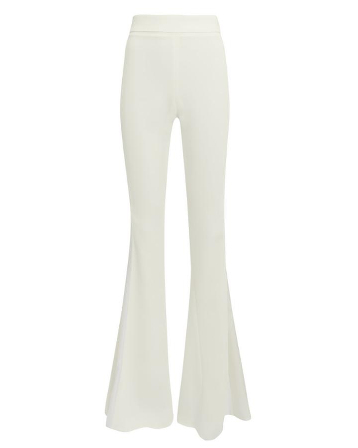 Cushnie Et Ochs Cushnie Lorena White Flare Pants White Zero