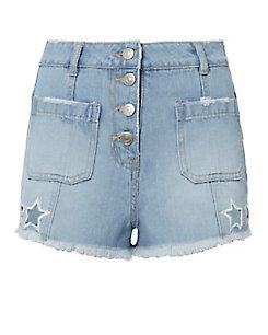 Sjyp Star Cutout Shorts