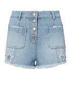 Sjyp Star Cutout Shorts