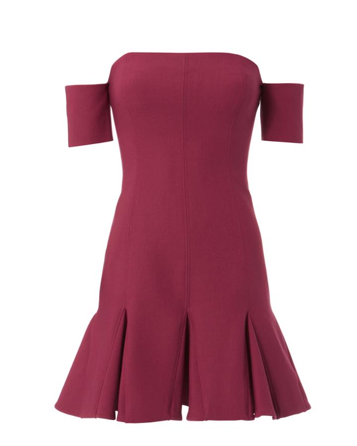 Cinq Ã  Sept Elva Off Shoulder Flare Dress