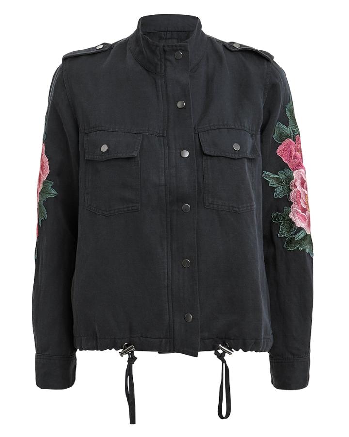 Rails Collins Floral Jacket Navy/floral L