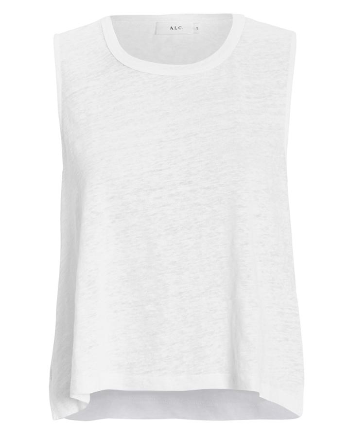 A.l.c. Ines Tank Top White P