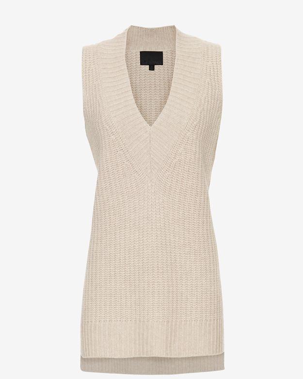 Exclusive For Intermix Heidi V-neck Tank Sweater