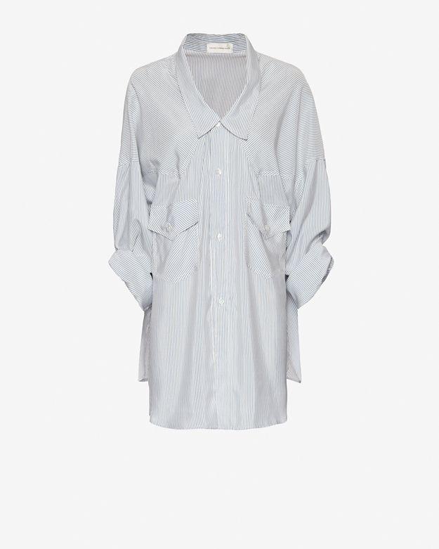 Faith Connexion Striped Oversized Blouse