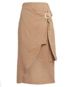 5th & Mode Fifth & Mode Delia 'o' Ring Skirt Beige 8