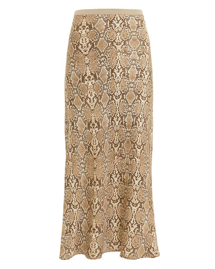 Anine Bing Bar Python Print Skirt Python Print S