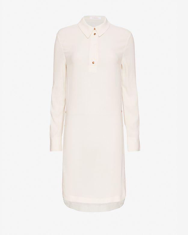 See By Chloe Snap Button Crepe Dress