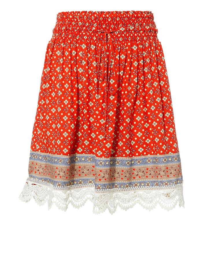 Nightcap Clothing Samba Mini Skirt Red M