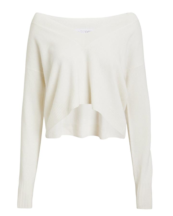 Exclusive For Intermix Intermix Elroy Ivory Sweater Ivory L