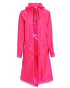The Mighty Company The Seaford Neon Pink Rain Coat Neon Pink L