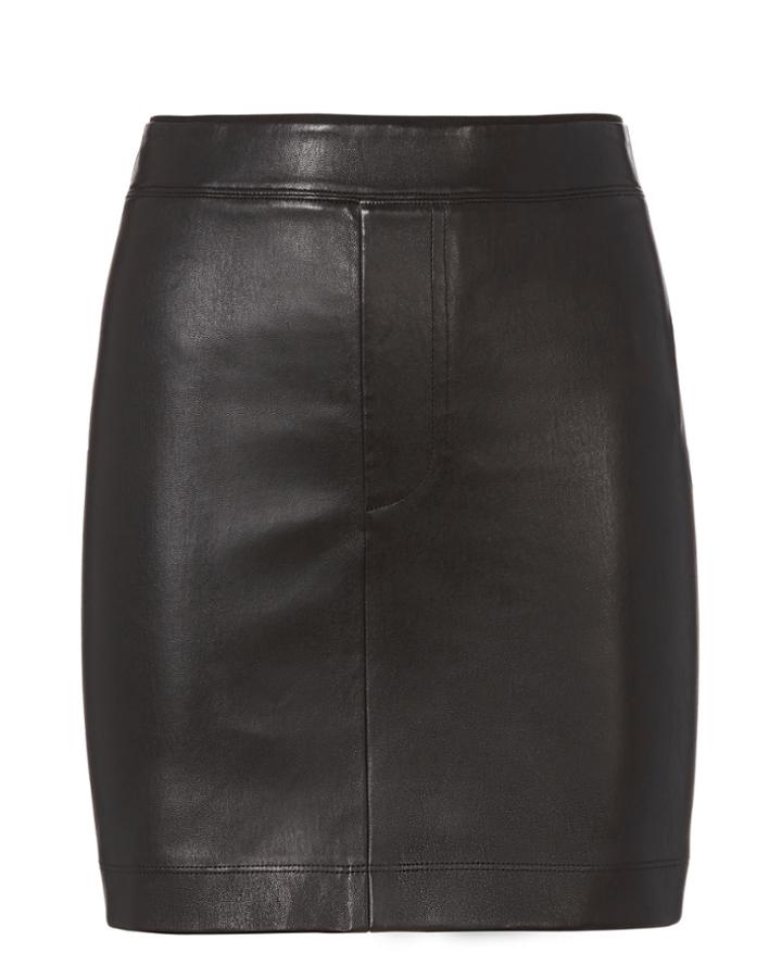 Helmut Lang Stretch Leather Skirt
