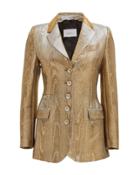 Racil Curtis Moir Metallic Blazer Gold/metallic 36