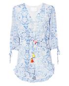 Athena Procopiou Midsummer's Sky Romper