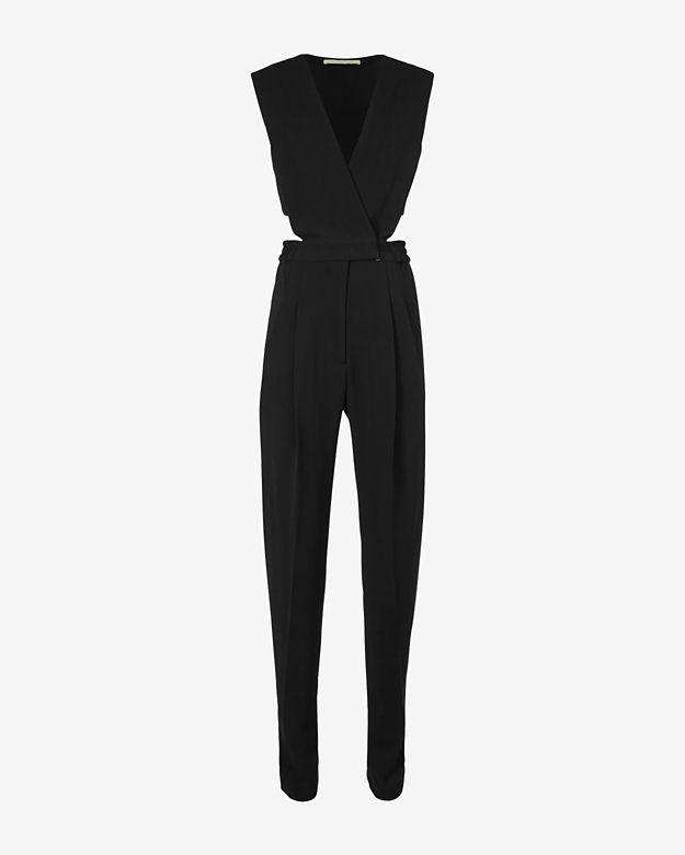 Jonathan Simkhai Crepe Cut Out Jumper