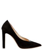 Jimmy Choo Baker Black Suede Pumps Black 38