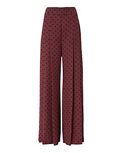 See By Chlo Dot Wide-leg Pants