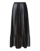 Adam Selman Topiary Pleated Skirt