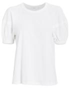 Alc A.l.c. Lou Lantern Sleeve T-shirt White M
