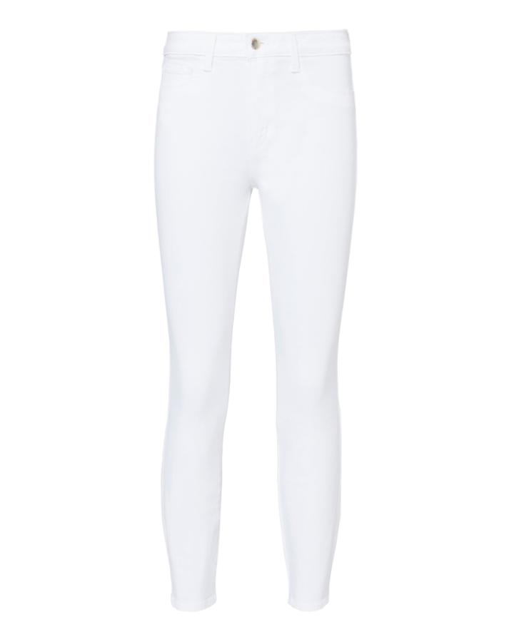 L'agence Margot White High-rise Ankle Skinny Jeans White 23