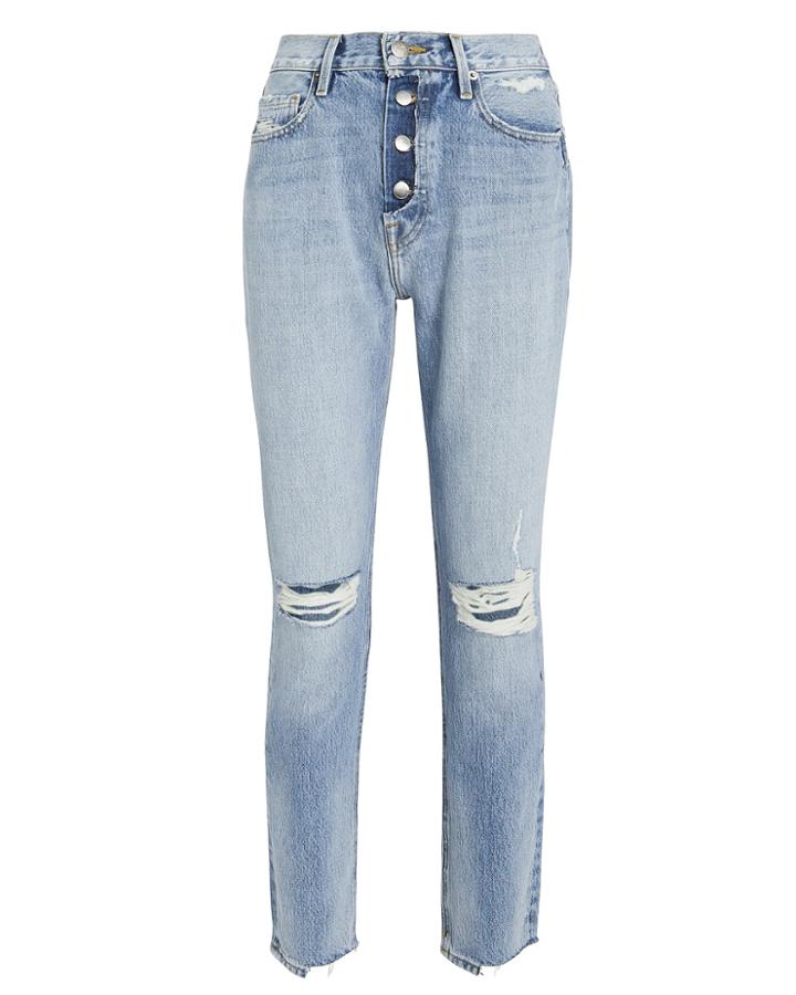 Frame Le Original Rigid Skinny Jeans Light Denim 25