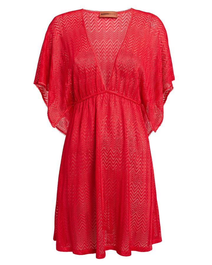 Missoni Mare Coral Cover-up Dress Coral 42