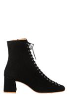 By Far Becca Suede Boots Black 38