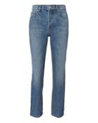 Derek Lam 10 Crosby Lou Straight Jeans Blue-lt 25