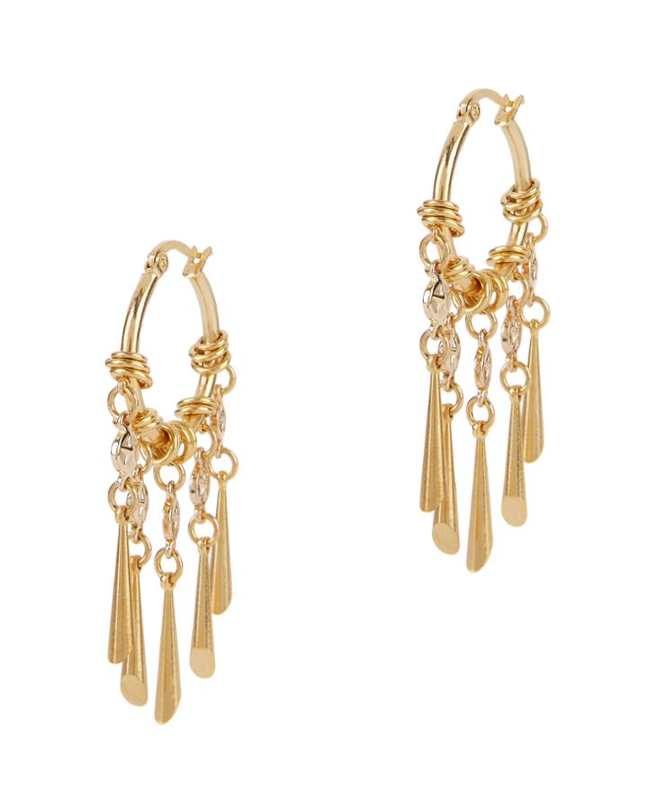 Haus Of Topper Shaker Hoop Earrings