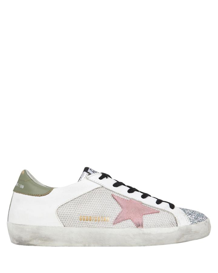 Golden Goose Superstar Mesh Low-top Sneakers White 39