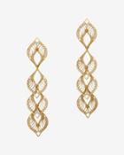 Mallarino Candelaria Gold Work Drop Earrings