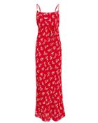 Flynn Skye Jackie Slip Dress Red/floral L