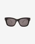 Valentino Wayfarer Sunglasses: Black/white