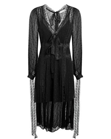 Stevie May Dysania Midi Dress Black M