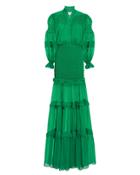 Alexis Sinclair Ruffle Gown Green P