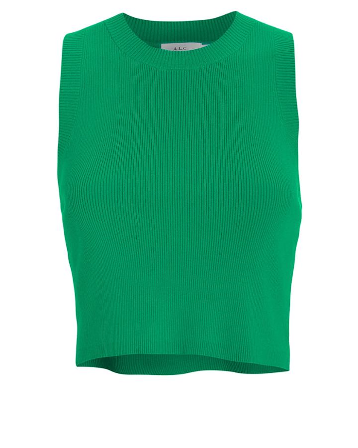 Alc A.l.c. Nia Crop Top Green L