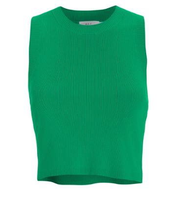Alc A.l.c. Nia Crop Top Green L