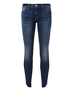 Frame Le Skinny De Jeanne Tulip Hem Jeans