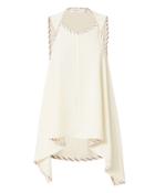 Victoria Beckham Wrap Drape Cami White 12