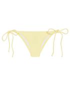Reina Olga Love Terry Triangle Bikini Bottom Yellow 2