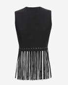 Elizabeth And James Piers Fringe Sleeveless Top