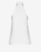 Cushnie Et Ochs Draped Back Strapless Top: White