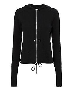 Helmut Lang Navy Cashmere Hoodie