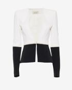 Mugler Bi-color Pearl Cady Jacket