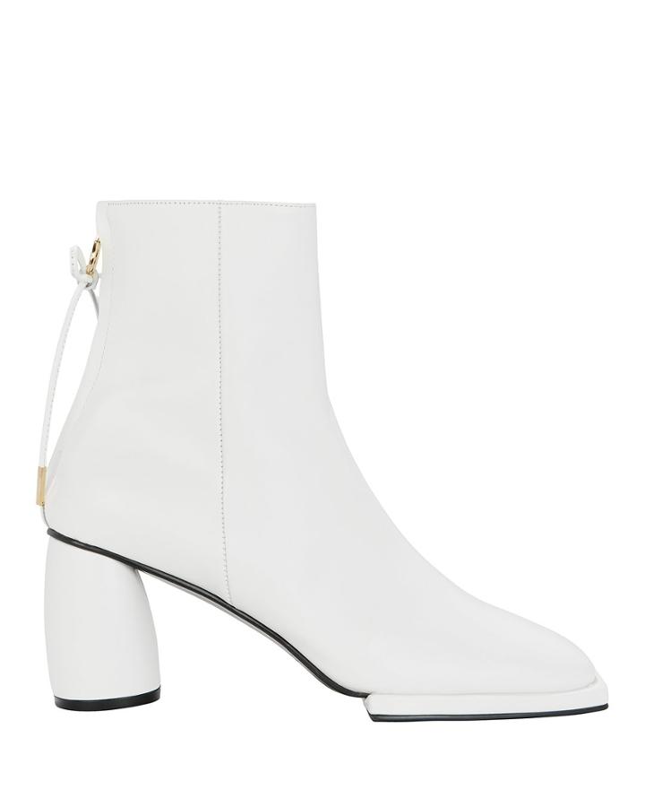 Reike Nen Ribbon Booties White 39