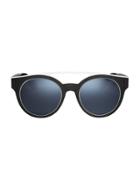 Givenchy Black-and-white Rubber Logo Sunglasses Black/white 1size
