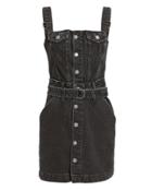 Ksubi Deejay Venom Mini Dress Black Denim P