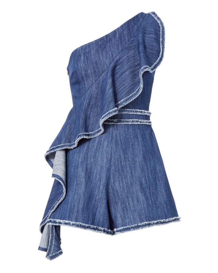 Alexis Blakely One Shoulder Romper